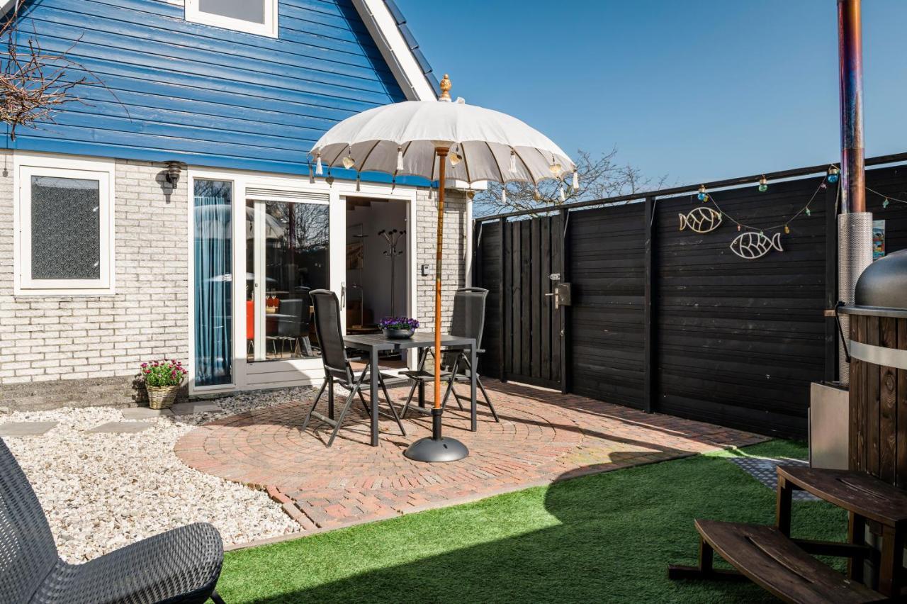 Strandhuis De Zeeparel Met Hottub بيتين المظهر الخارجي الصورة